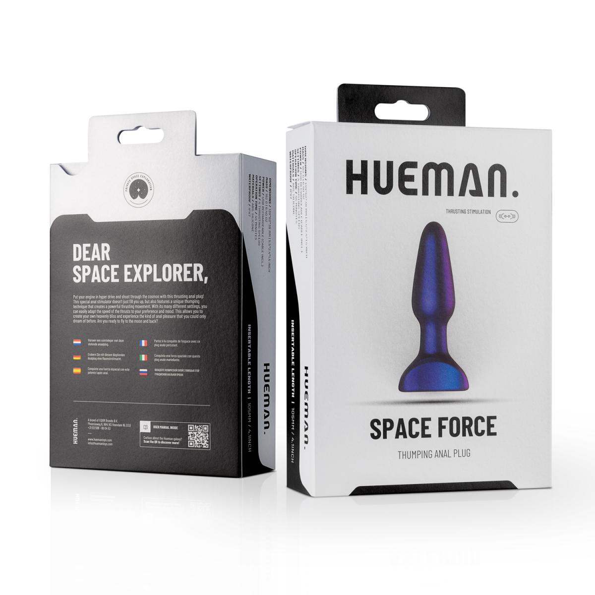 Hueman - Plug Anale Martellante Space Force