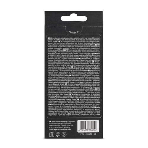 MY.SIZE Pro 57 mm - 10 pezzi