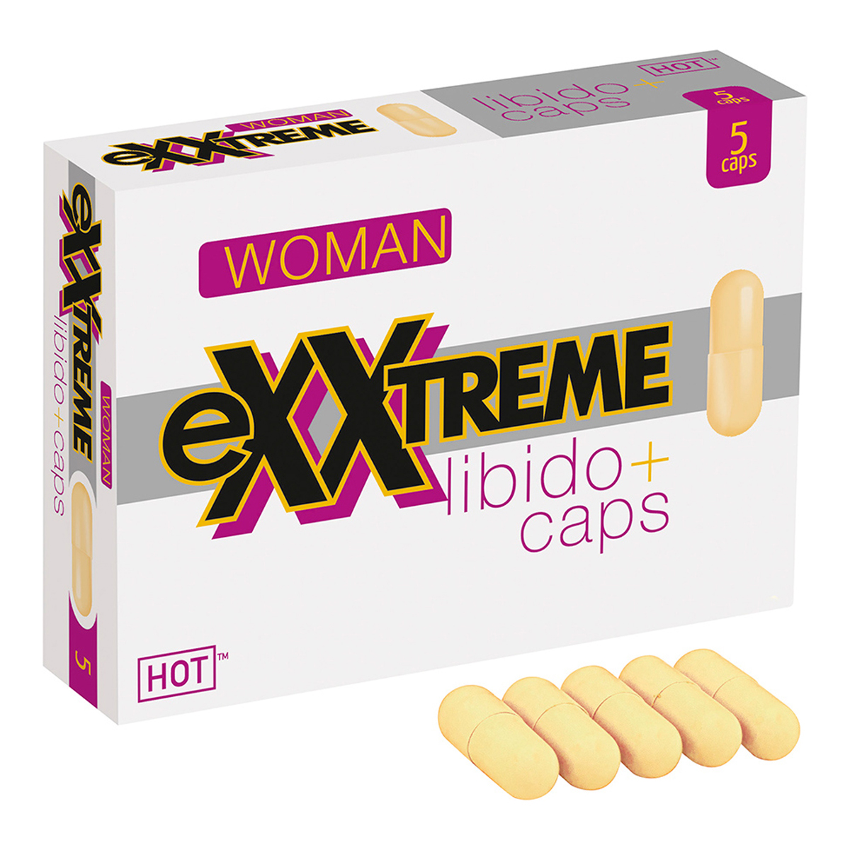 Capsule Exxtreme Libido per Donne 5 pz