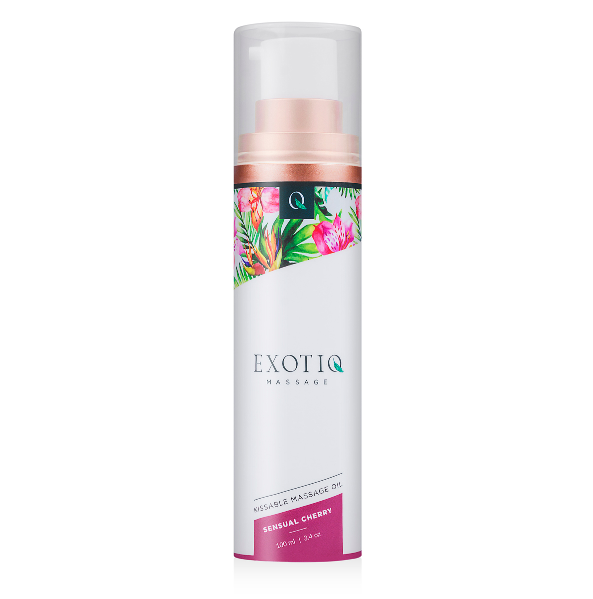 Olio Massaggio Sensuale Exotiq Ciliegia - 100 ml