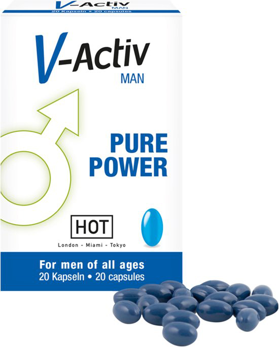 V-Activ Caps per Uomo 20 pzz