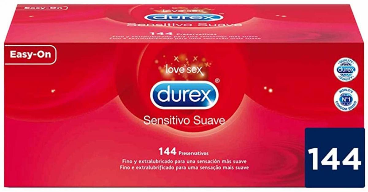 Preservativi Durex Sensitivo Suave - 144 pezzi