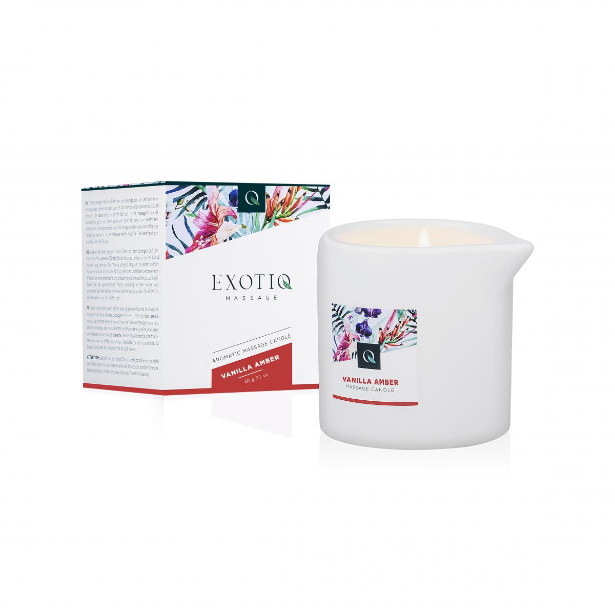 Candela da Massaggio Exotiq Ambra Vaniglia - 80g