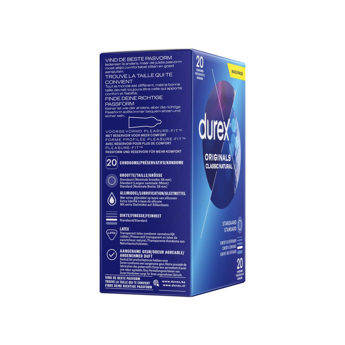 Durex Classic Natural 20st