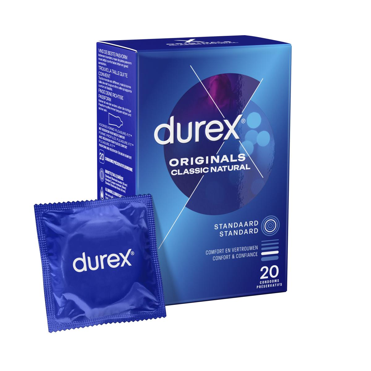 Durex Classic Natural 20st