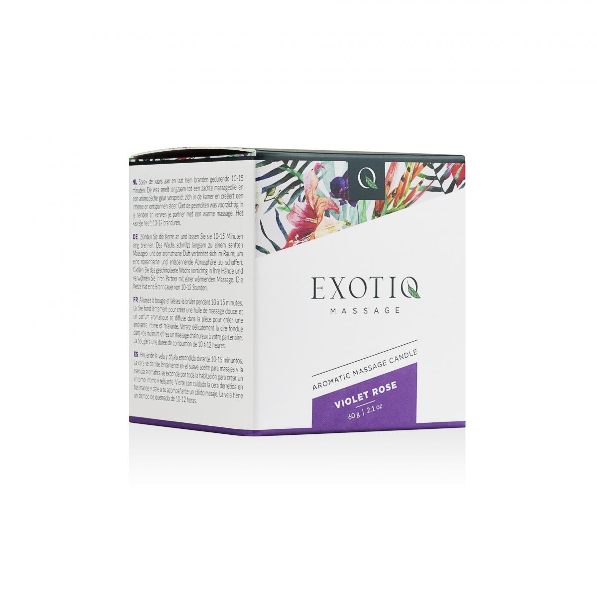 Candela Massaggi Exotiq Viola Rosa - 60g