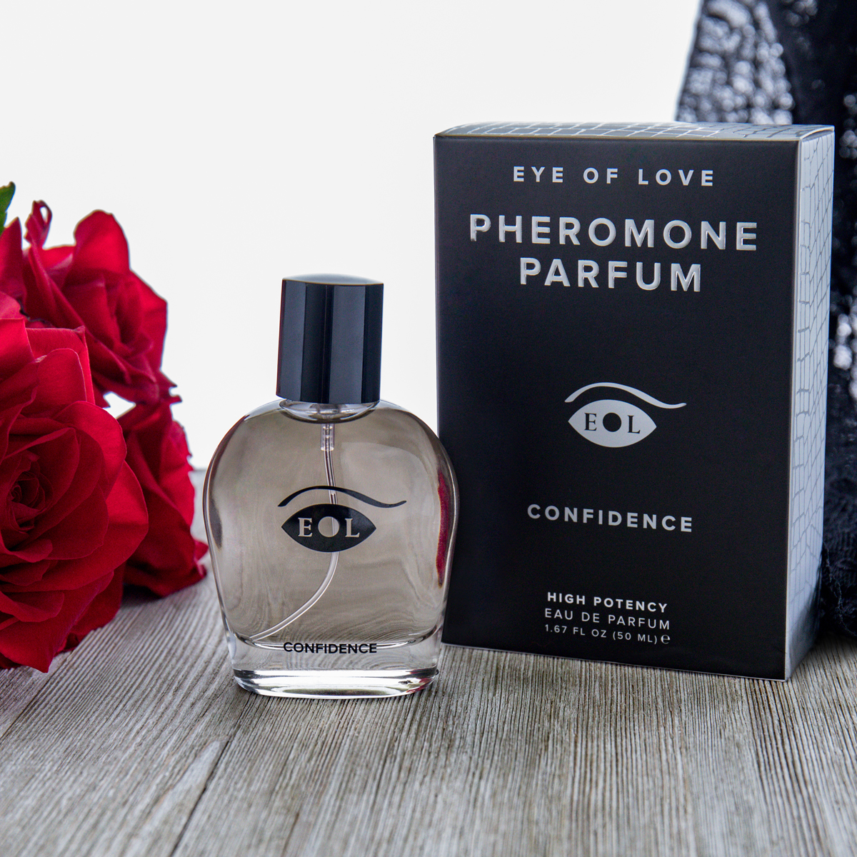 Profumo con Feromoni Eye of Love Confidence - Uomo a Donna