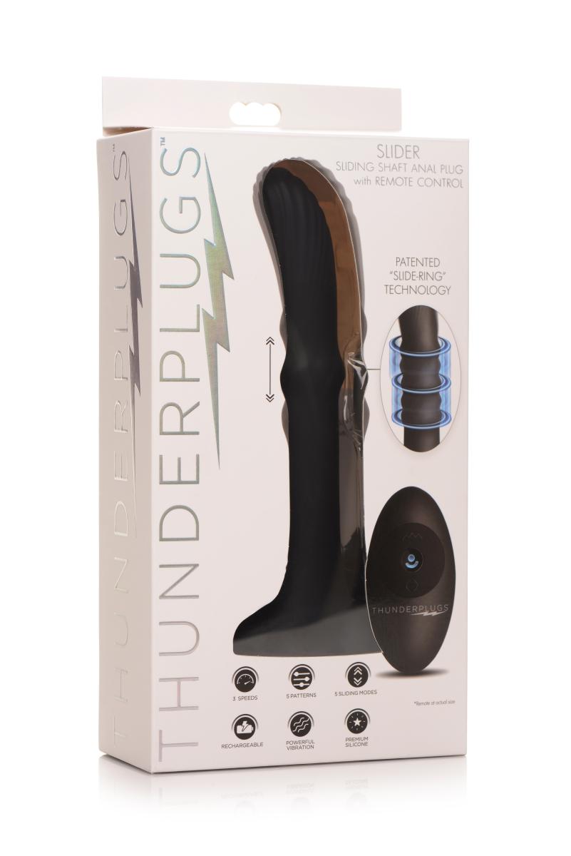 Thunderplugs - Vibratore Anale con Asta Mobile