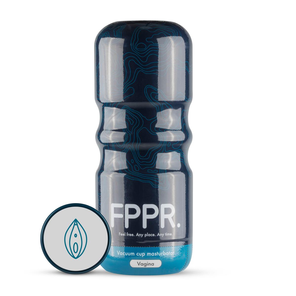 Masturbatore con apertura della vagina bianco - FPPR