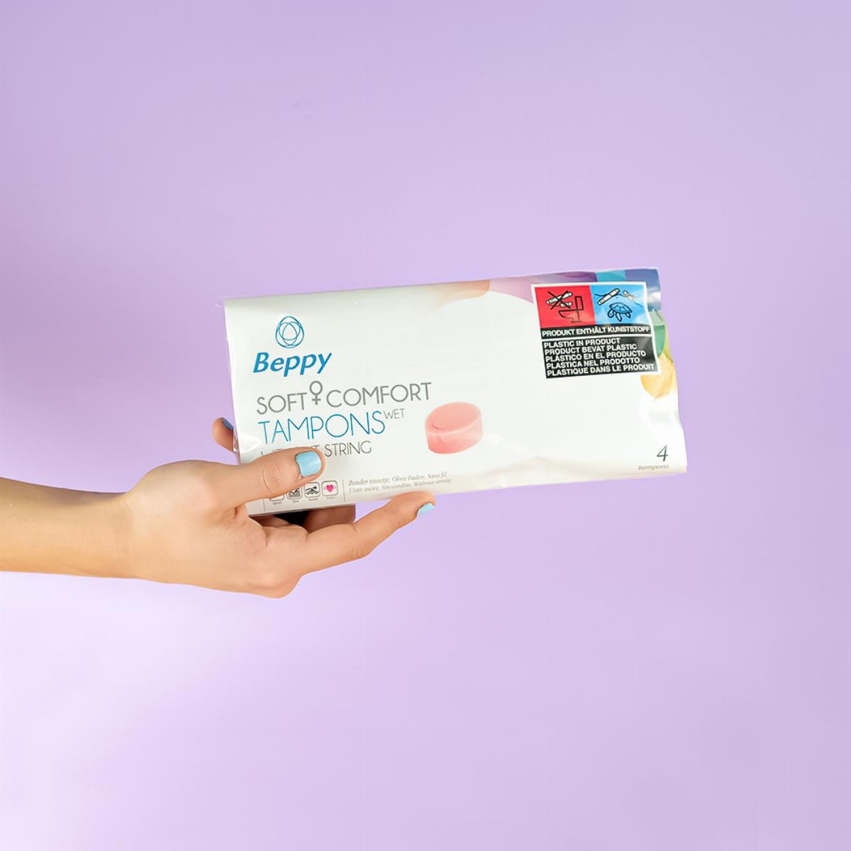 Beppy Soft + Comfort Tampons WET - 4 pz
