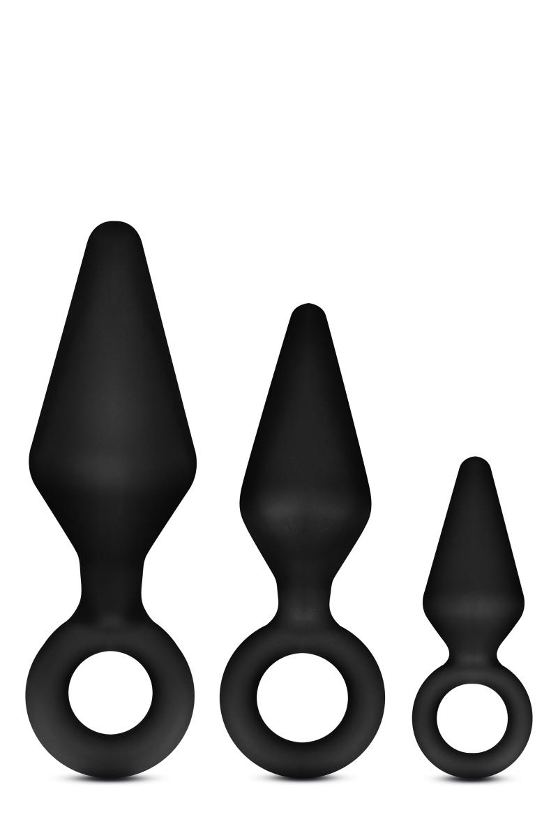 Anal Adventures Platinum - Set Plug Anali in Silicone