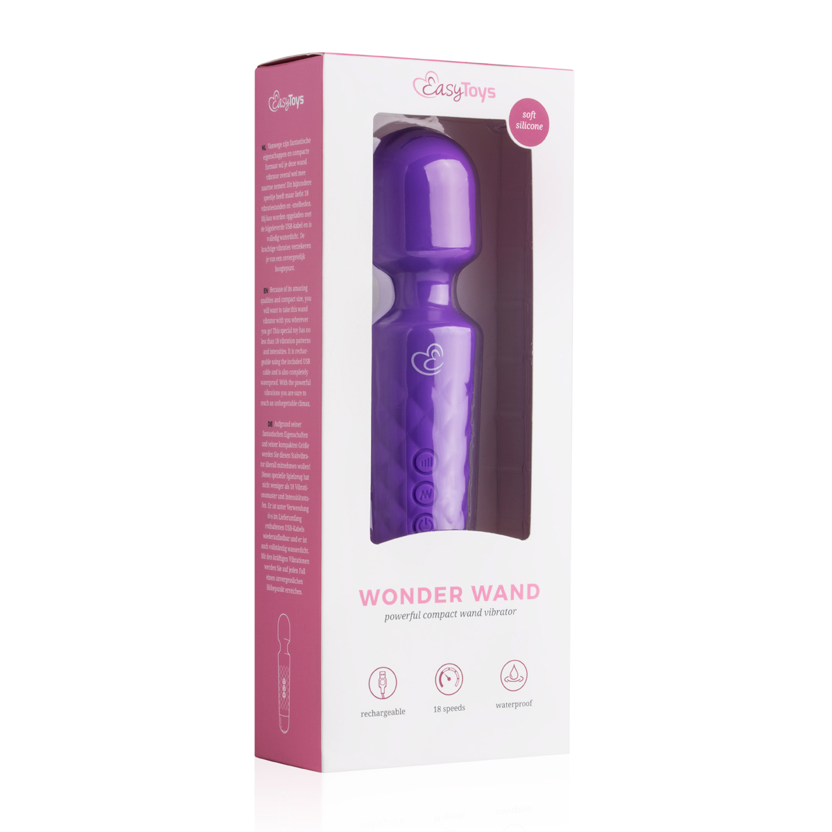 EasyToys Mini vibratore Wonder Wand - Viola