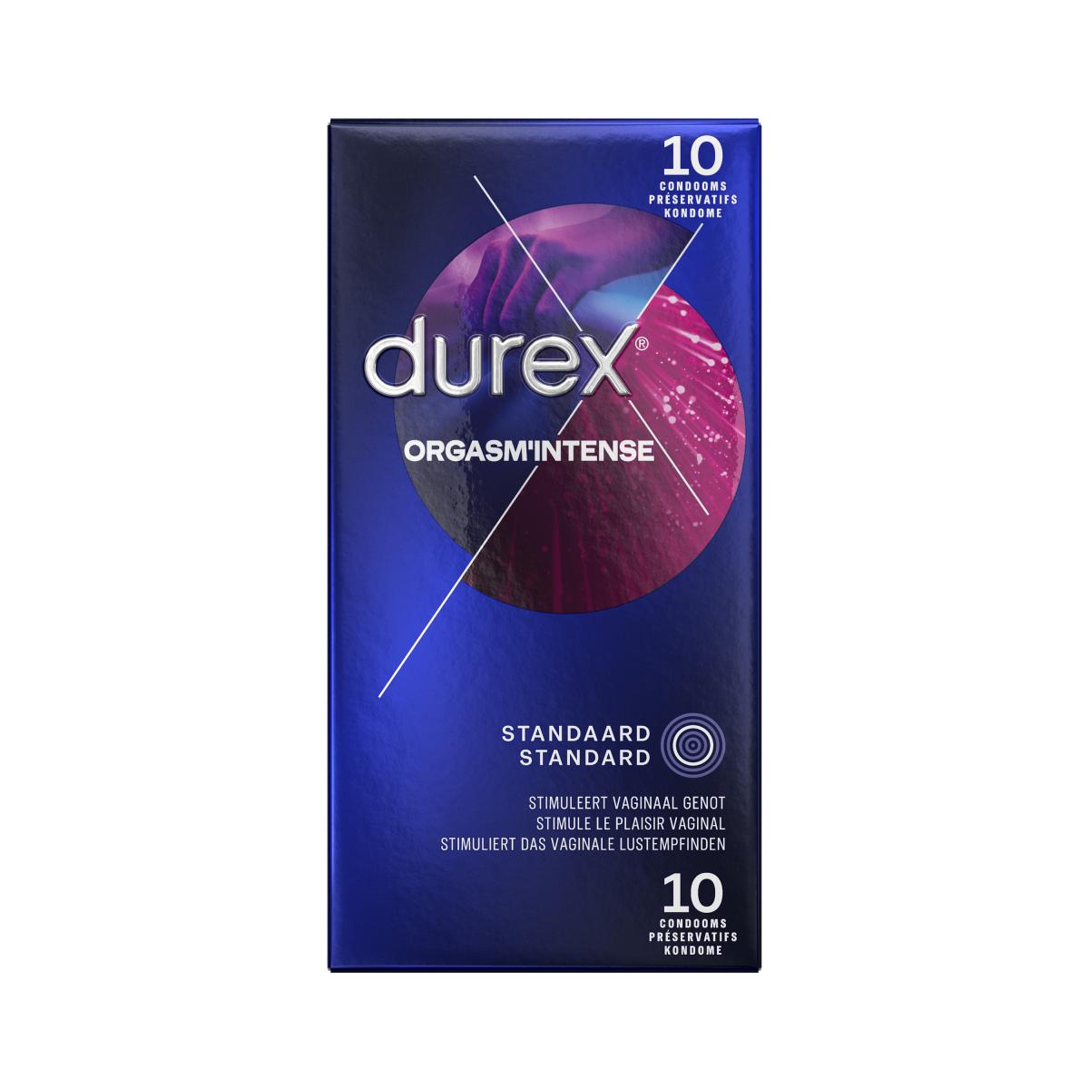 Preservativi Durex Orgasm Intense - 10 Preservativi
