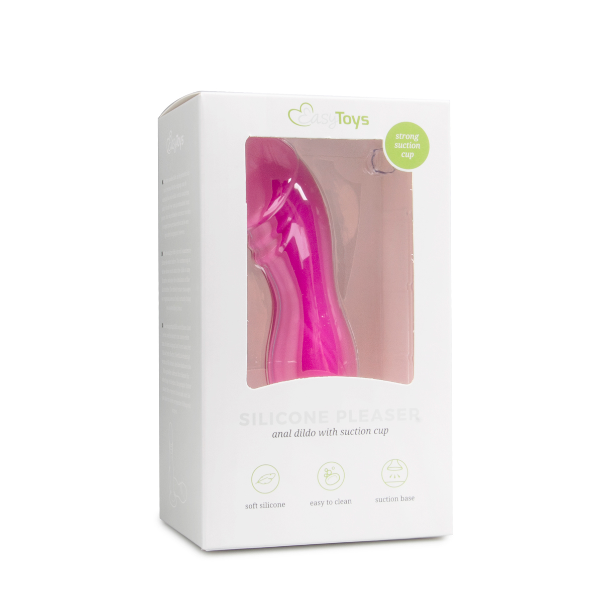 Dildo Anale Rosa con ventosa - EasyToys Anal Collection