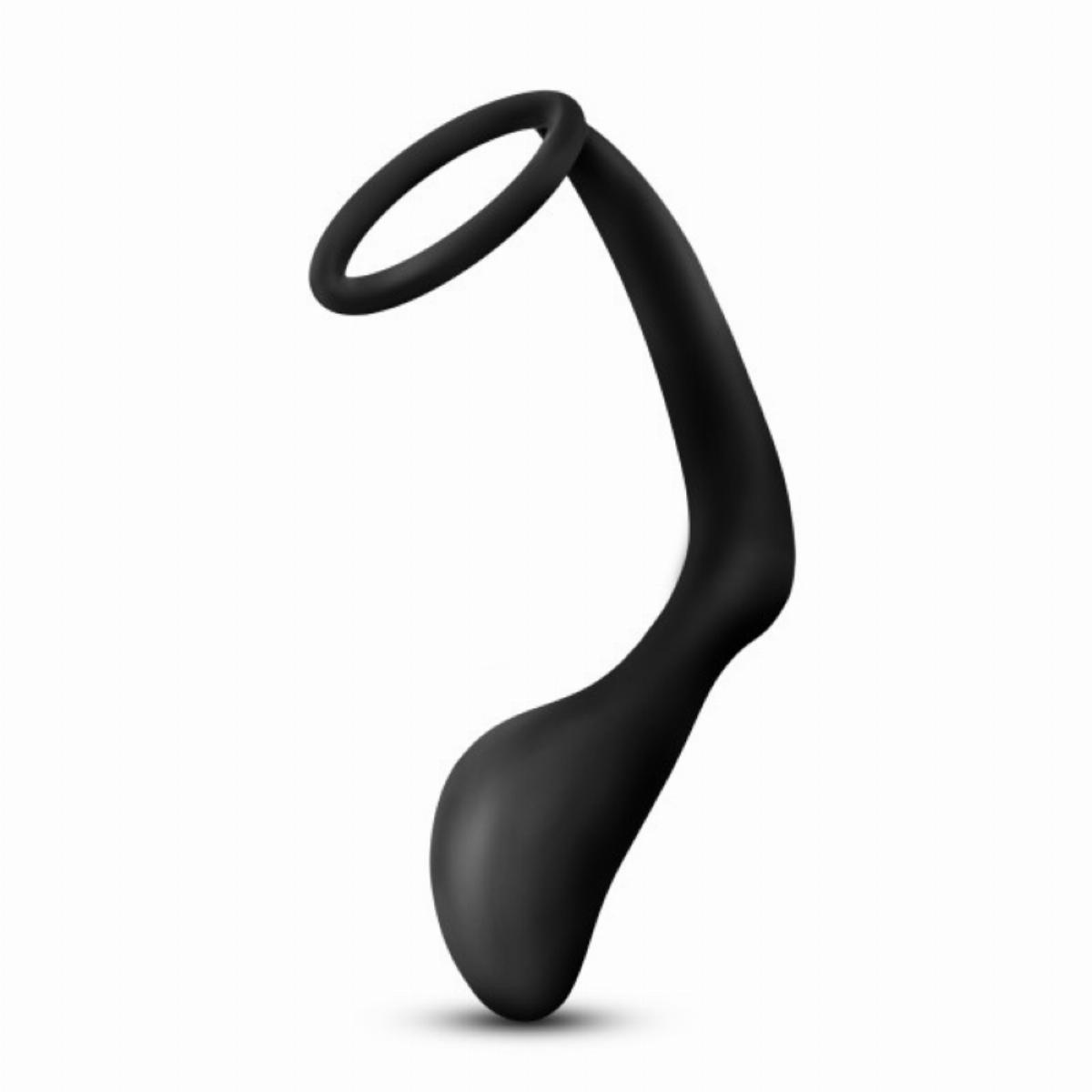 Anal Adventures Platinum - Plug Anale Cock Ring