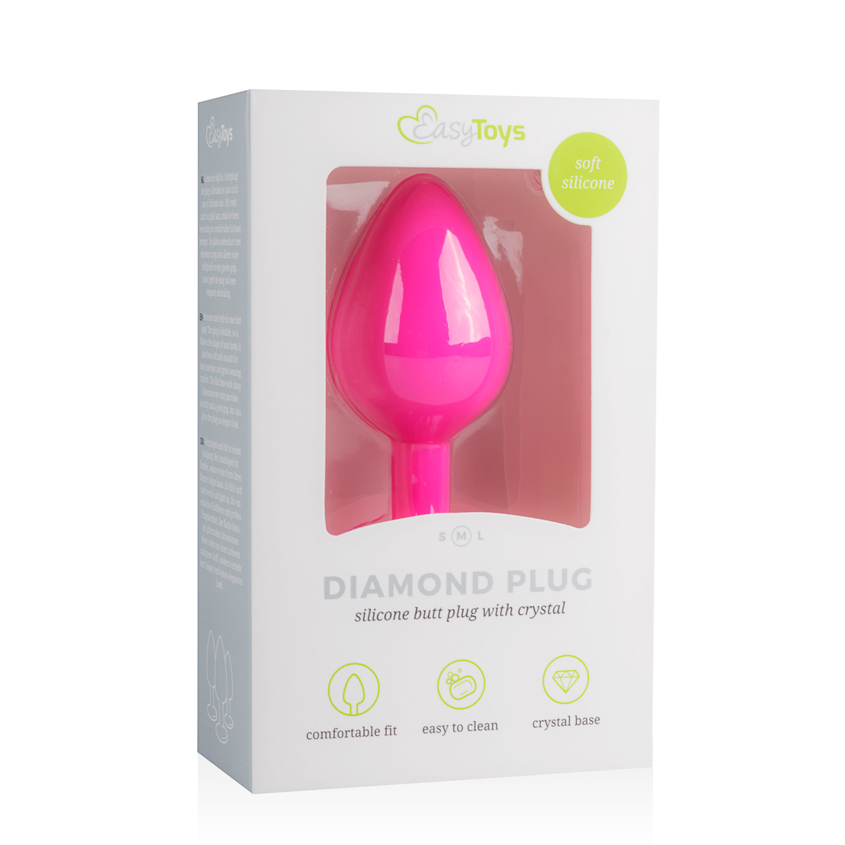 Plug Diamond Medium - Rosa