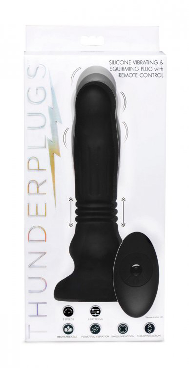 Vibratore Anale Thunderplug Thrusting & Vibrating