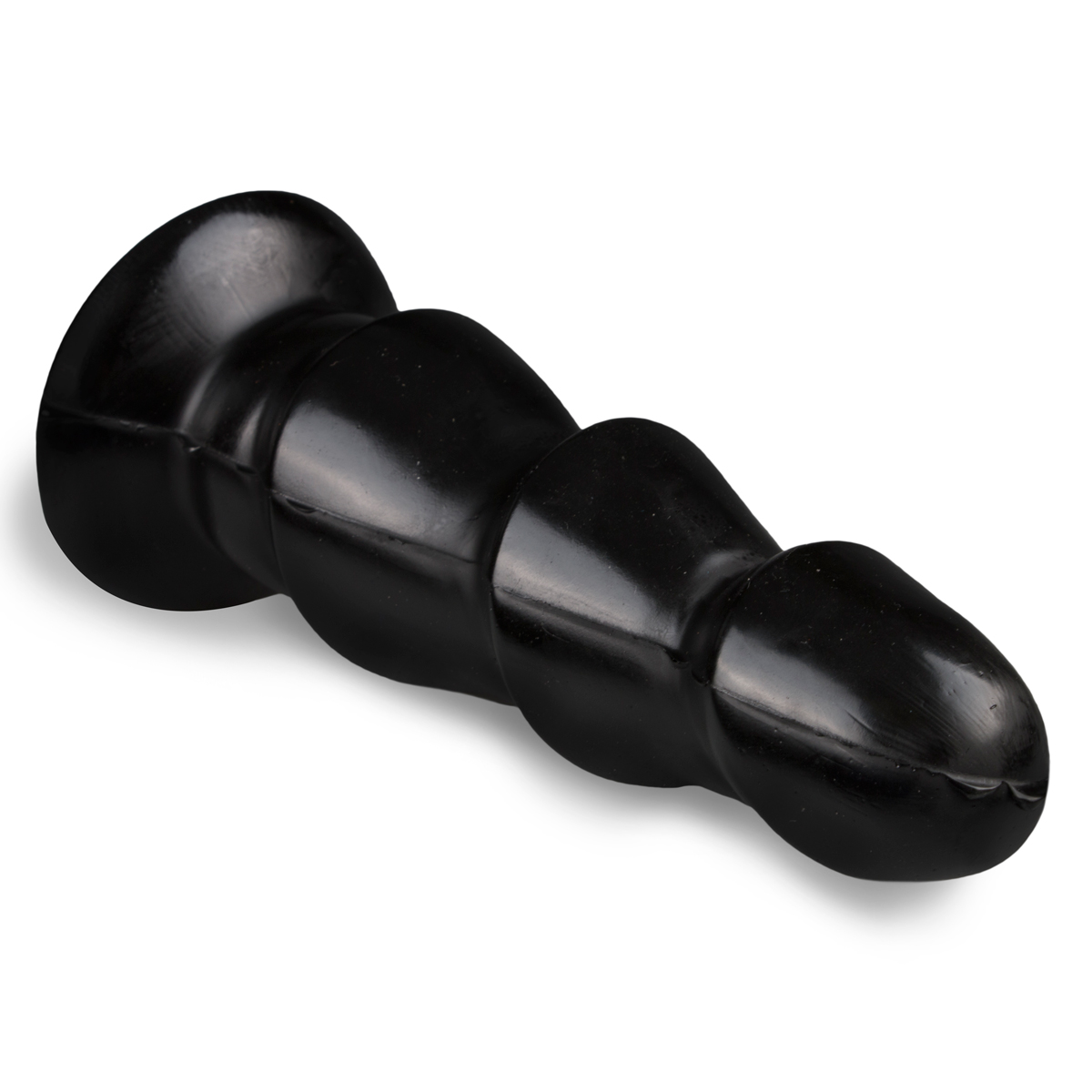 Dildo Anale nero con Protuberanze