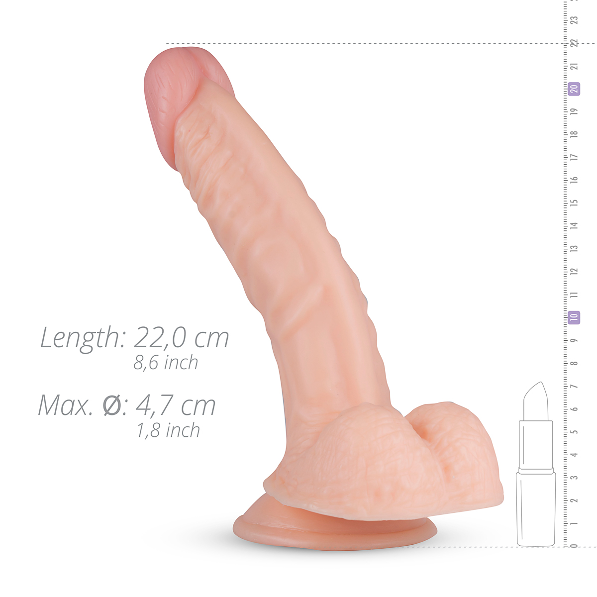 Dildo Realistico Derek - Real Fantasy