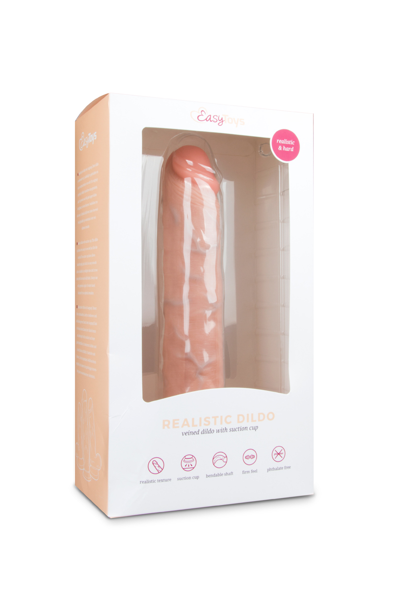 Dildo Realistico con Ventosa - 28,5 cm