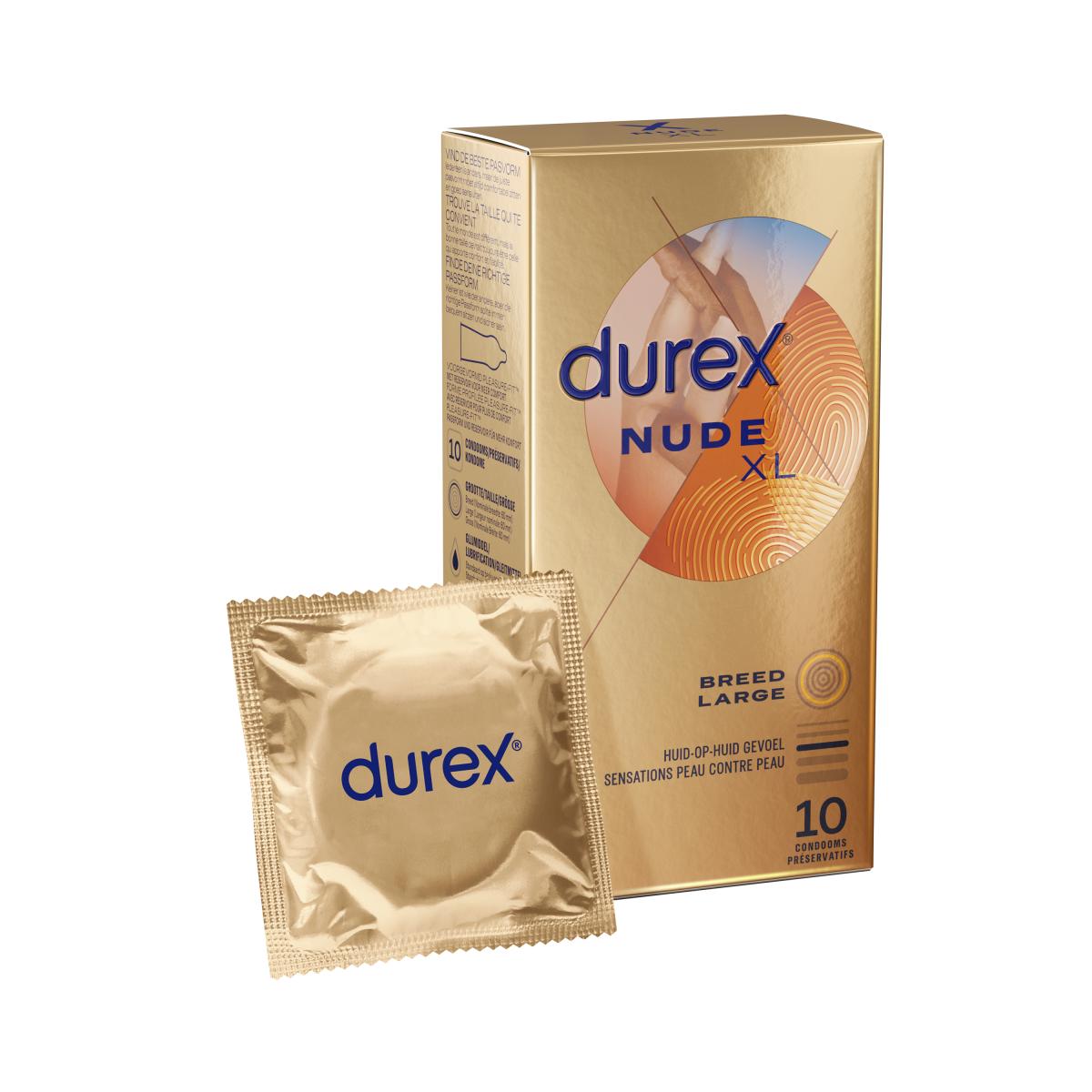 Durex Preservativi Nude XL - 10 pz