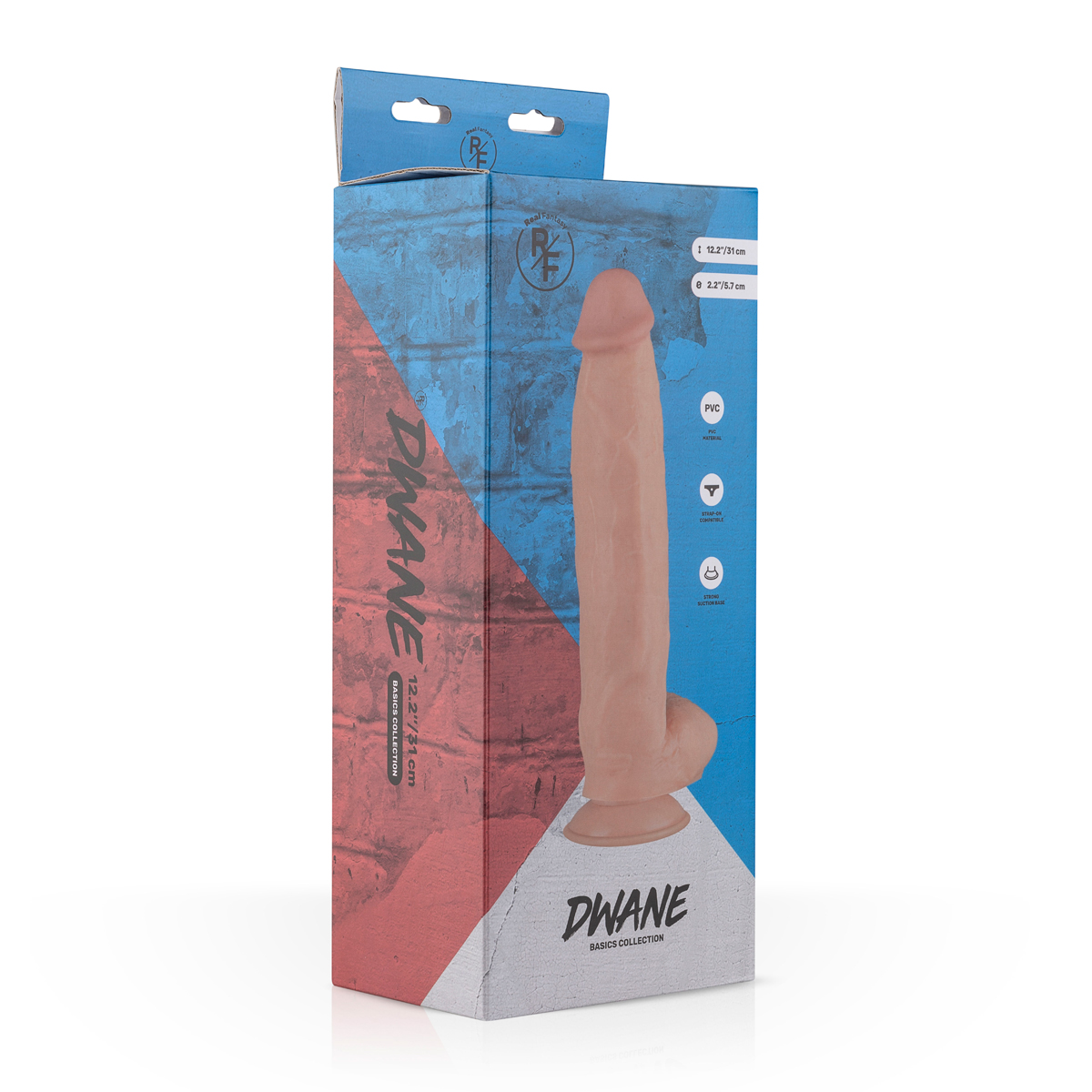 Dildo Realistico Dwane XL - Real Fantasy