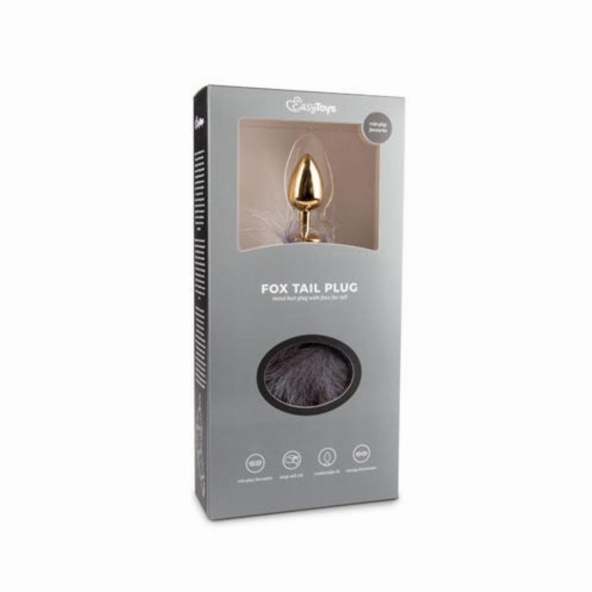 Plug Anale con Coda di Volpe