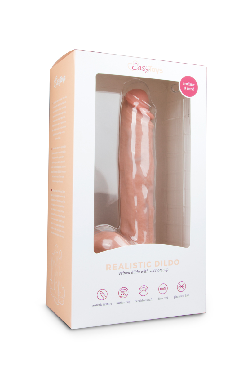 Dildo Realistico con ventosa 26,5 cm - EasyToys Dildo Collection