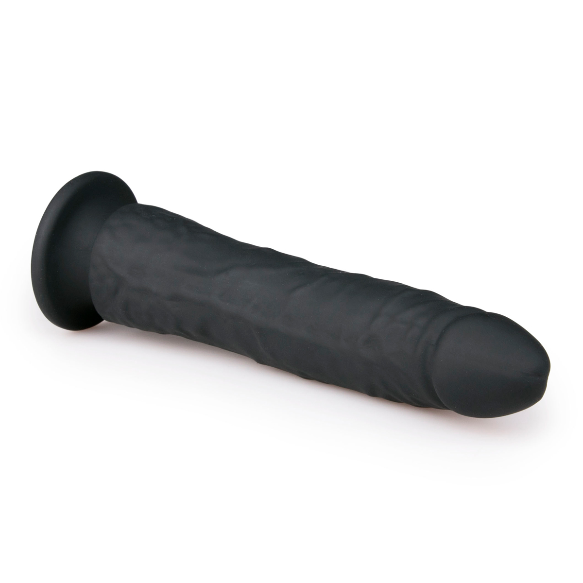 Dildo nero con ventosa