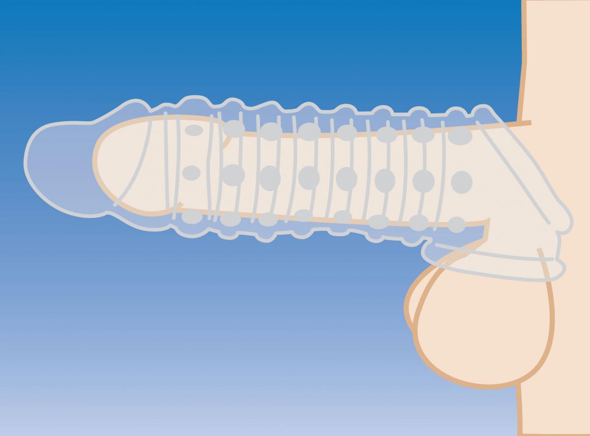 Size Matters - Guaina Estensione Pene - Trasparente