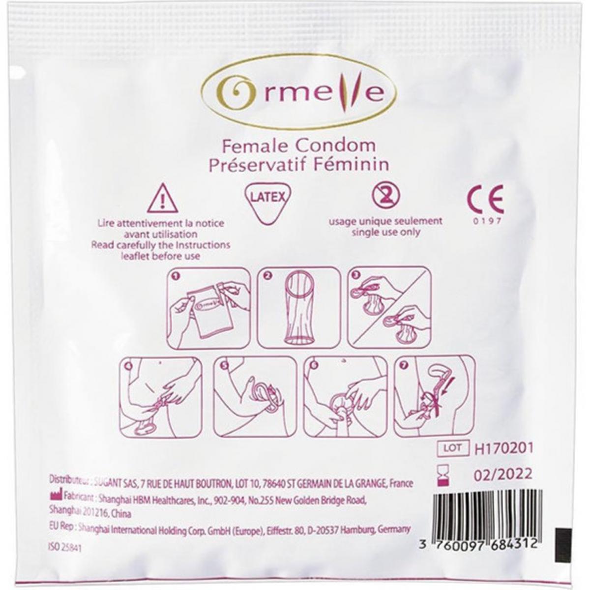 Preservativi da donna Ormelle - 5 pezzi