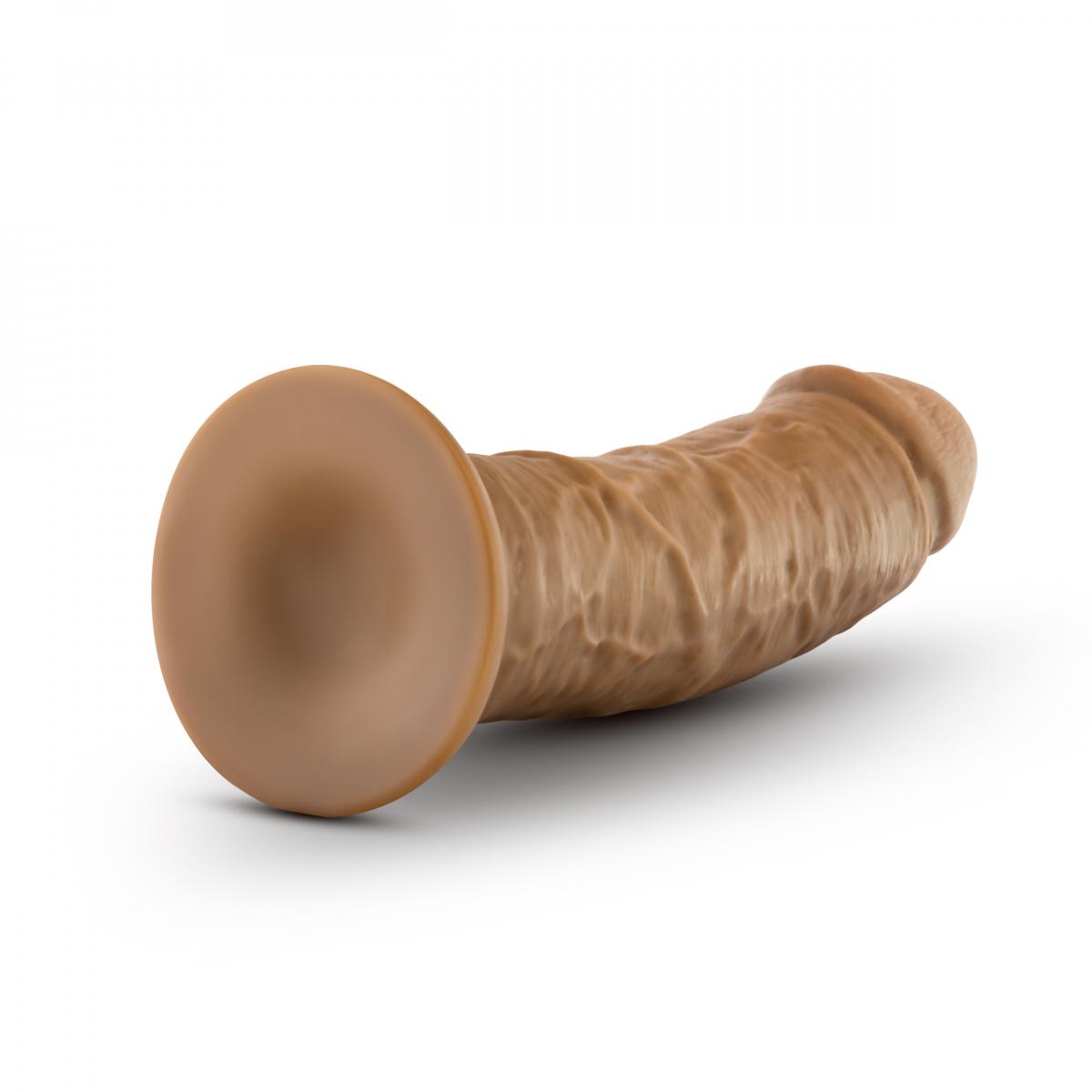 Dr. Skin - Dildo Realistico con Ventosa 8'' - Moka