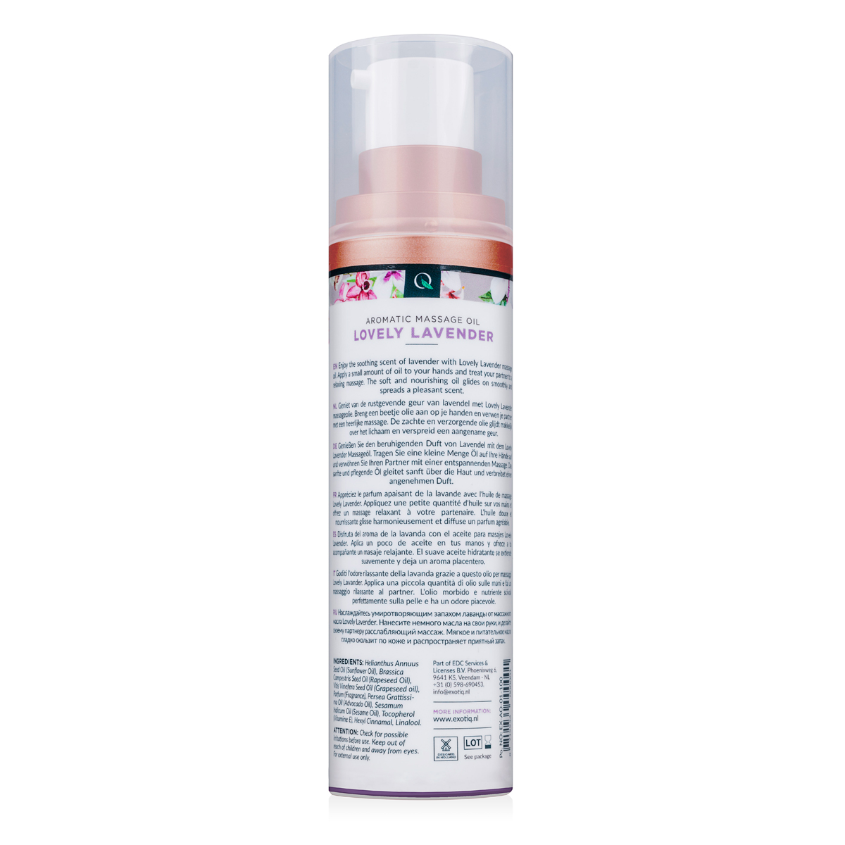Olio per Massaggi Exotiq Lavanda - 100 ml