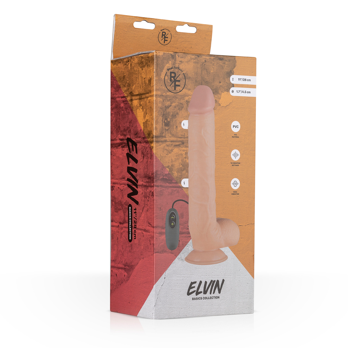 Vibratore Realistico Elvin - 27,50 cm