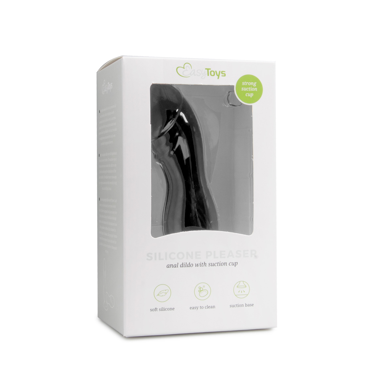 Dildo con ventosa nero - EasyToys Anal Collection