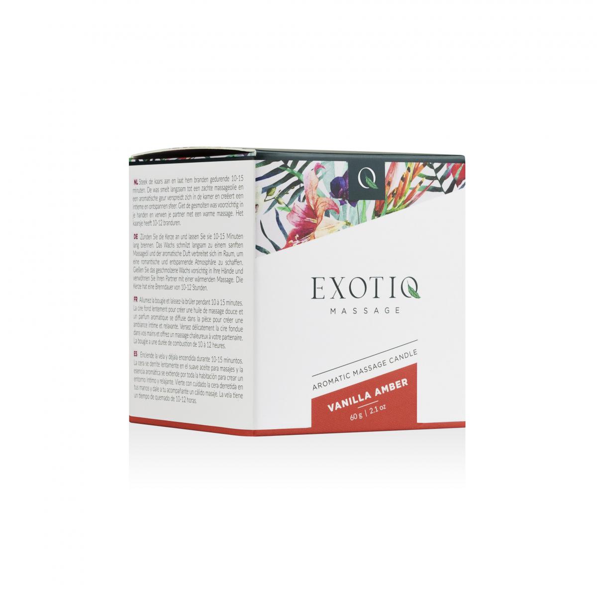Candela da Massaggio Exotiq Ambra Vaniglia - 80g