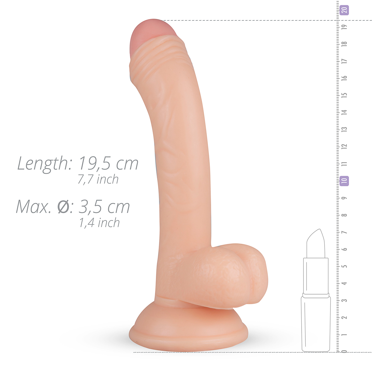 Dildo realistico Vince - Real Fantasy