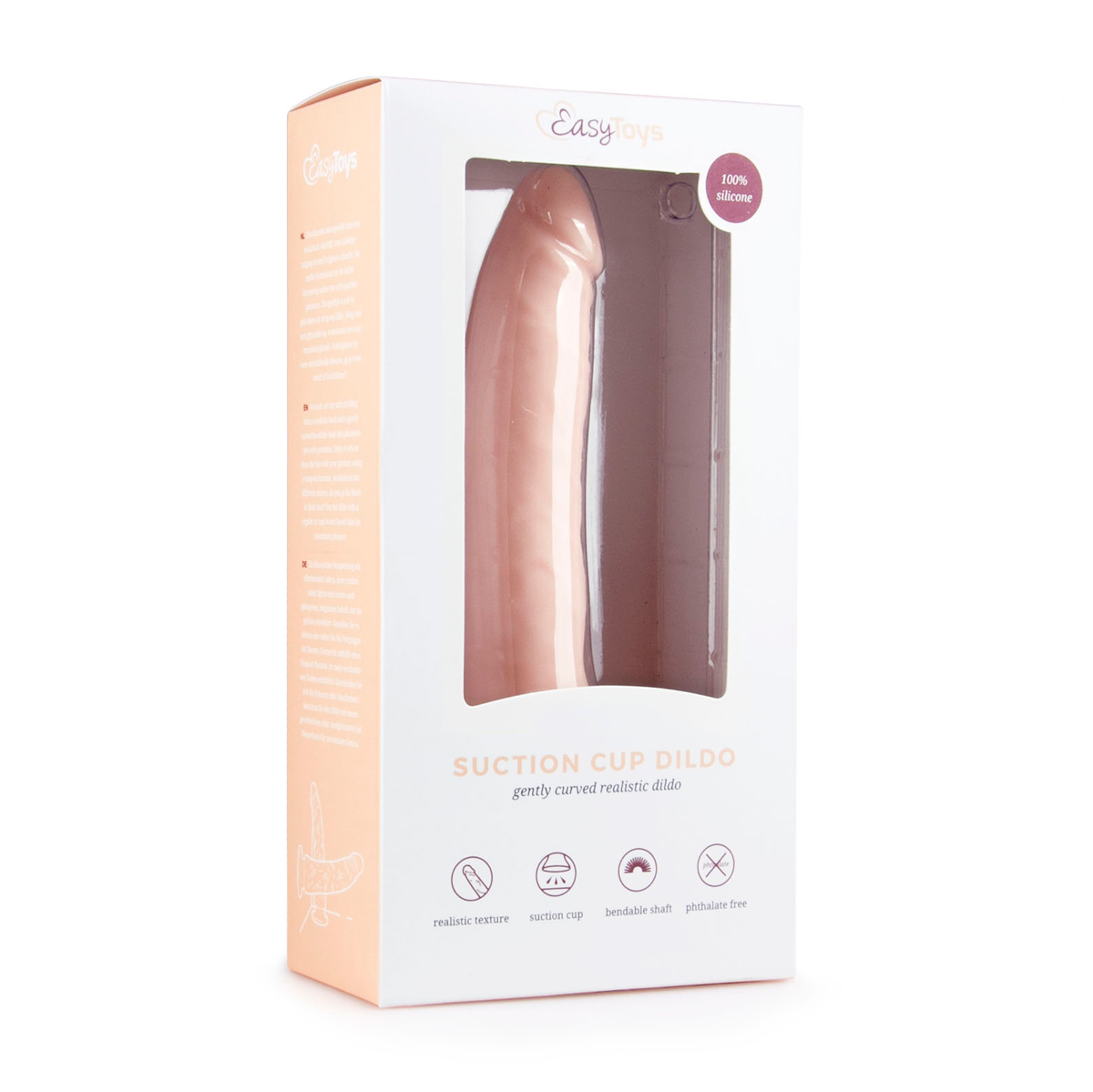 Dildo Realistico con Ventosa - 21cm