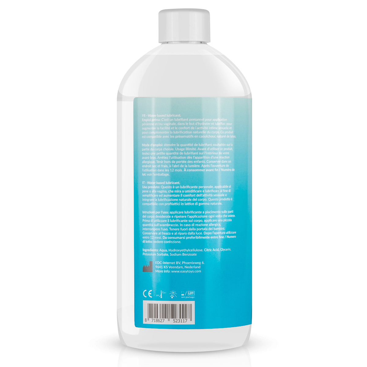 EasyGlide 1000 ML - A base d'acqua