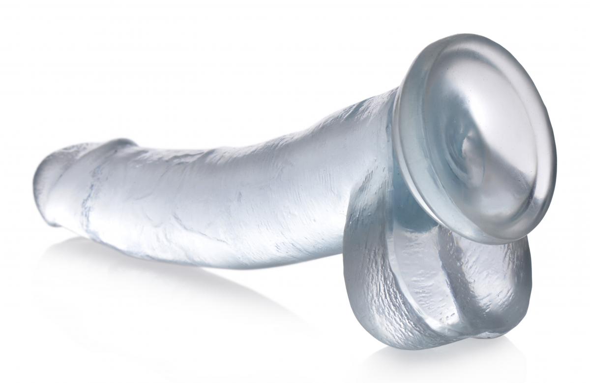 Dildo Jock C-Thru Trasparente - 23 cm