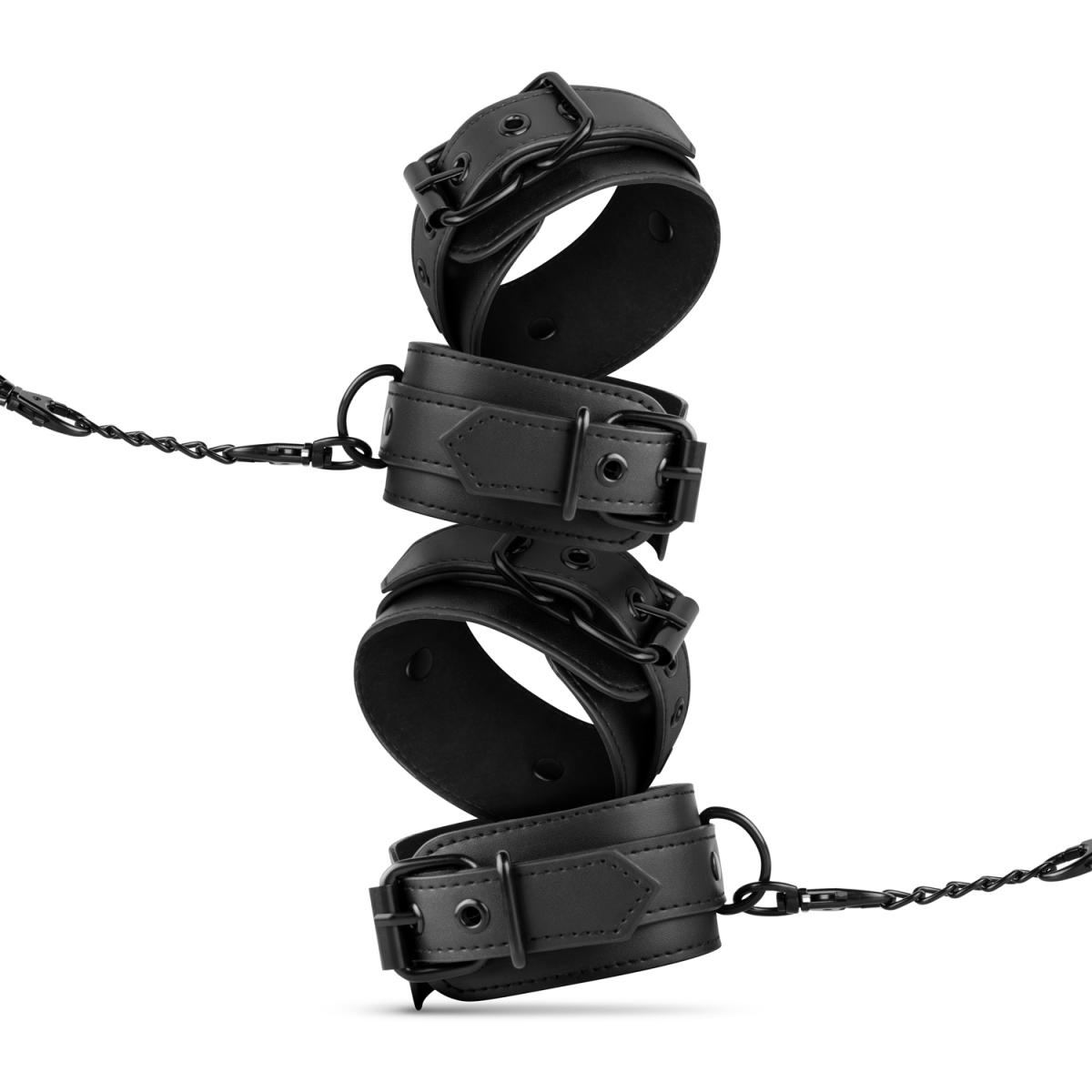 Set di Bondage Kinky 5 pezzi - Nero
