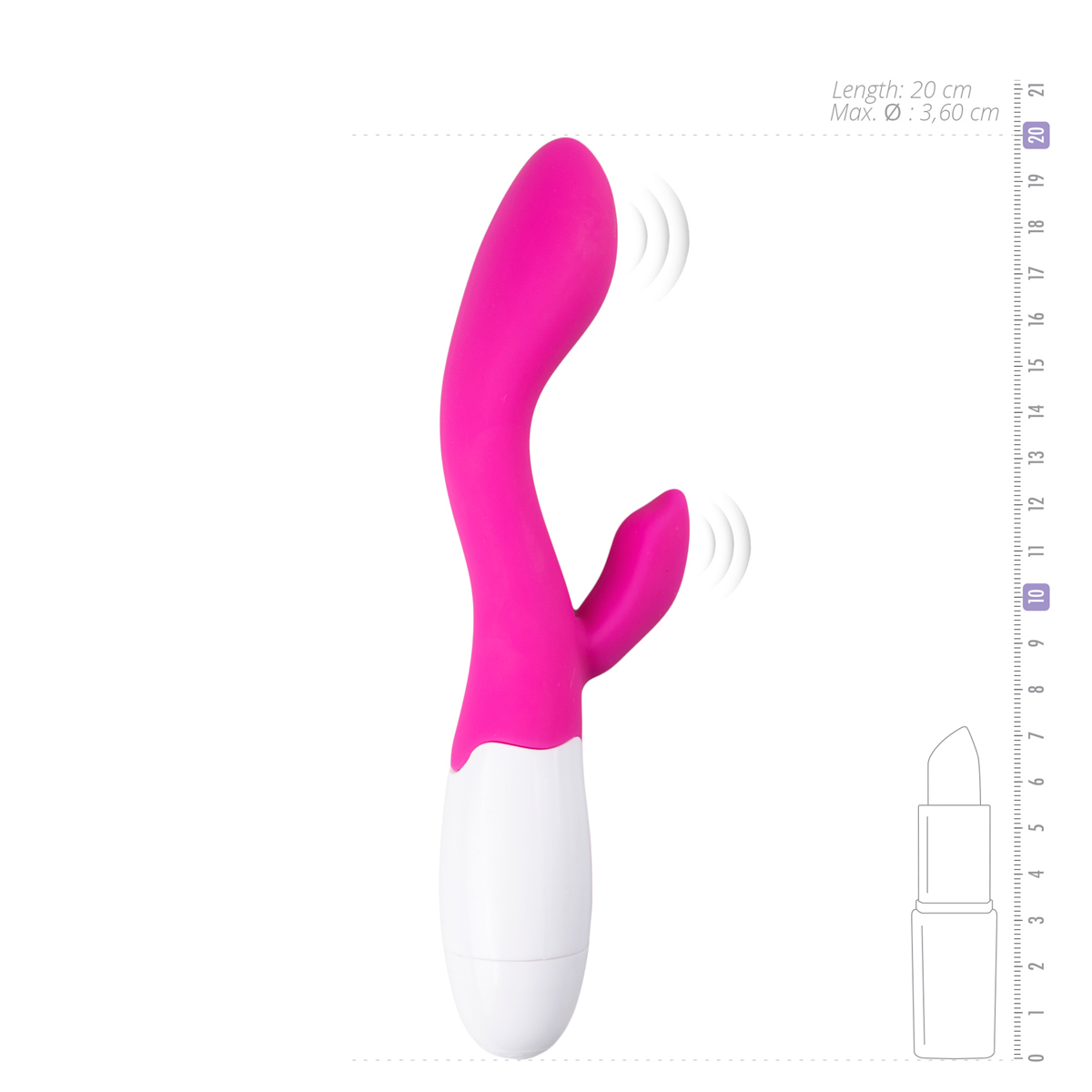 Vibratore EasyToys Lily - Rosa