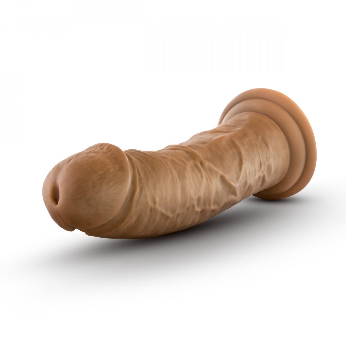 Dr. Skin - Dildo Realistico con Ventosa 8'' - Moka
