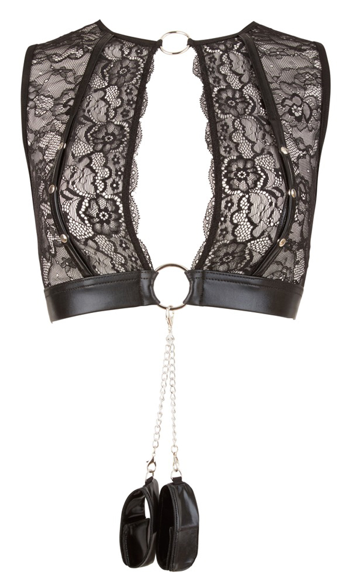 Set di biancheria per bondage in pizzo