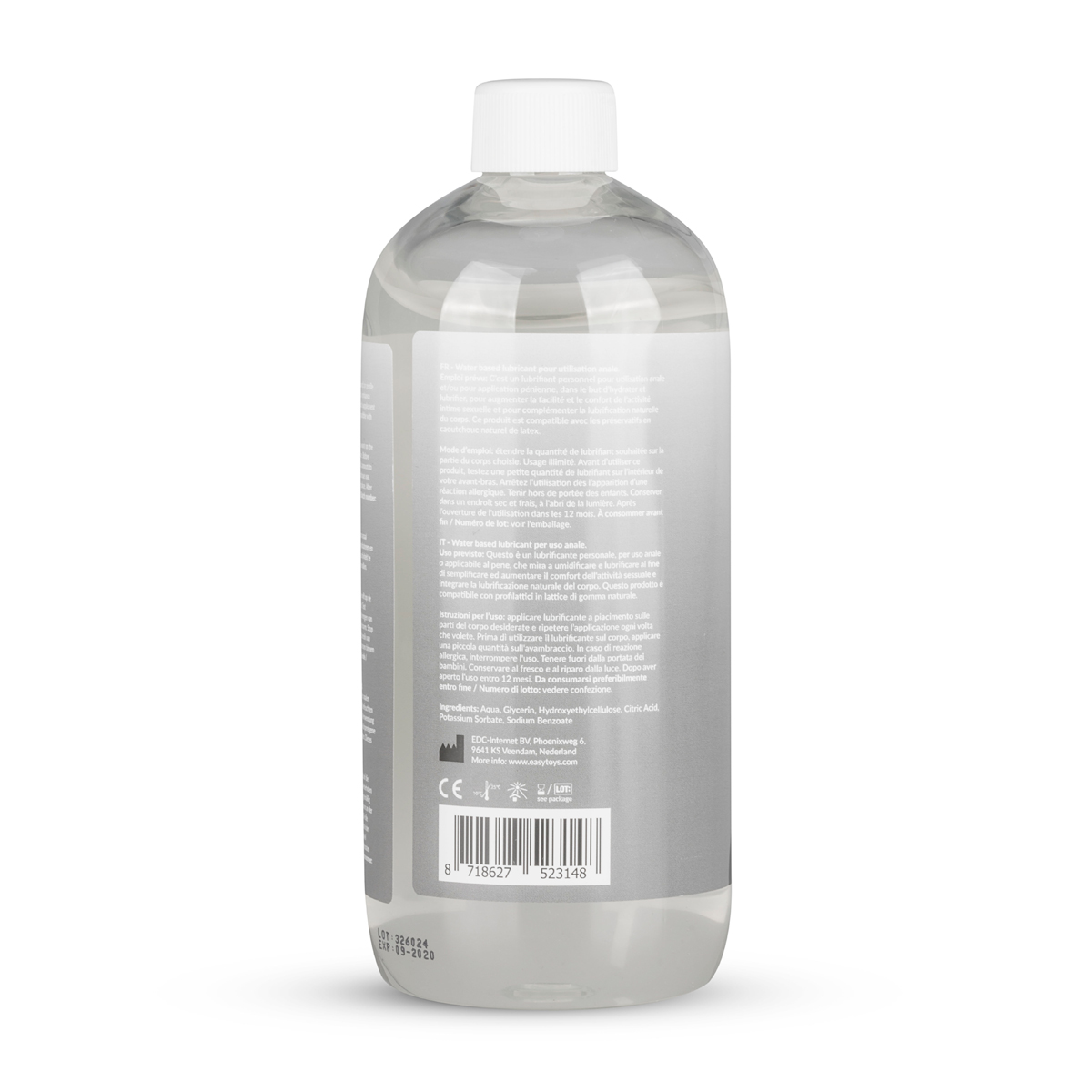 Lubrificante EasyGlide Anal - 500 ml
