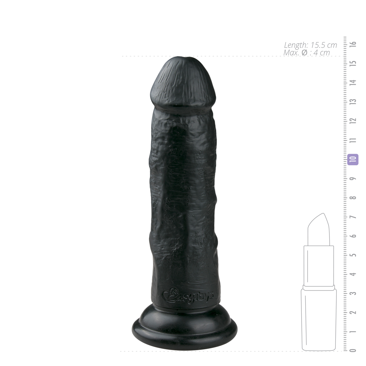 Strapon con dildo realistico - EasyToys Fetish Collection