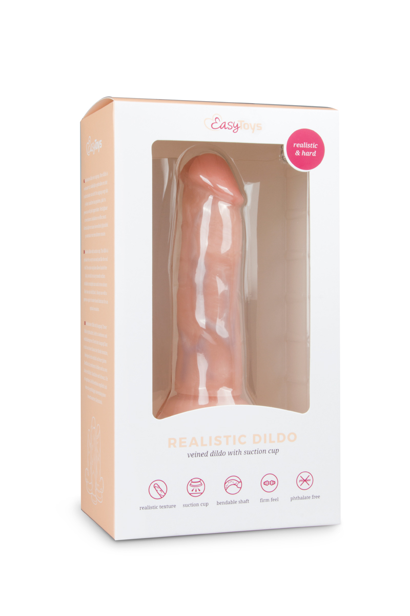 Dildo realistico con ventosa 15,5 cm - EasyToys Dildo Collection