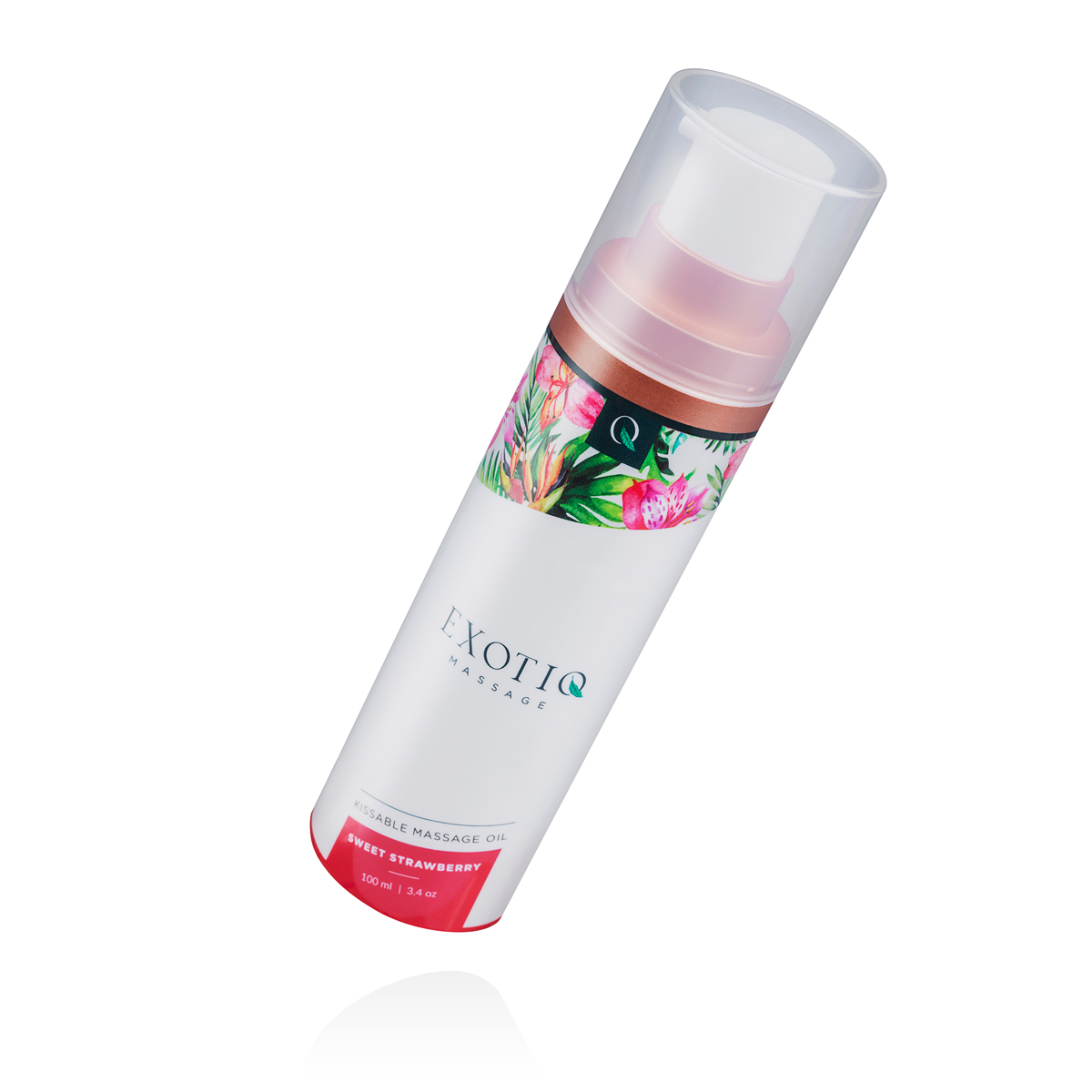 Olio Massaggio Sensuale Exotiq Fragola - 100 ml